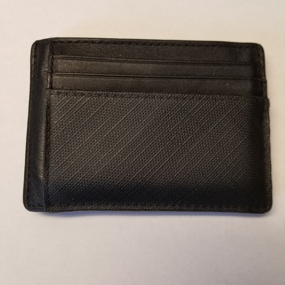 Burberry London Check Money Clip and Card Holder